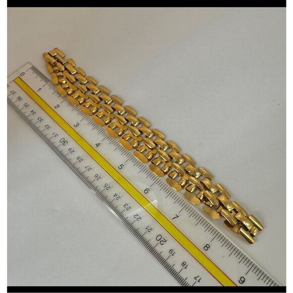 Gold tone link necklace - Picture 8 of 8